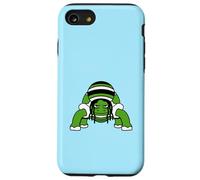 Turtle Reggae Music Rasta Bonnet à Cheveux Jamaïque Culture Comic Fun Coque pour iPhone SE (2020) / 7/8