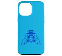 Turtle Reggae Music Rasta Bonnet à cheveux Jamaïque Culture Dessin animé Coque pour iPhone 13 Pro Max