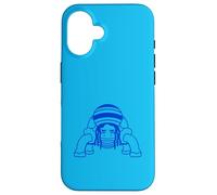 Turtle Reggae Music Rasta Bonnet à cheveux Jamaïque Culture Dessin animé Coque pour iPhone 16