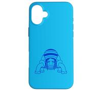 Turtle Reggae Music Rasta Bonnet à cheveux Jamaïque Culture Dessin animé Coque pour iPhone 16 Plus