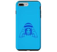 Turtle Reggae Music Rasta Bonnet à cheveux Jamaïque Culture Dessin animé Coque pour iPhone 7 Plus/8 Plus