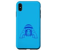 Turtle Reggae Music Rasta Bonnet à cheveux Jamaïque Culture Dessin animé Coque pour iPhone XS Max
