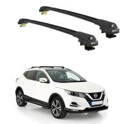 TURTLE ROOF AIR-1 NISSAN QASHQAI J11 2014 - 2020 , Noir