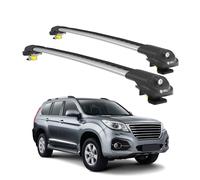 TURTLE ROOF CARRIER AIR-1 GREAT WALL HAVAL H9 ALL 2015 - 2024 , Silver