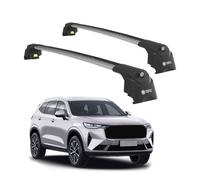 TURTLE ROOF RACK AIR-2 , Silver GREAT WALL HAVAL H6 ALL 2017 - 2024 SUV