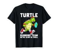 Turtle Running Team T-shirt pour homme Motif tortue de mer T-Shirt