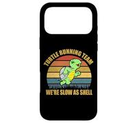 Turtle Running Team We're Slow As Shell Running Marathon Coque pour iPhone 17 Pro Max