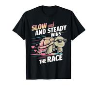 Turtle Slow And Steady remporte les tortues cool de course T-Shirt