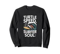 Turtle Speed Surfer Soul Wave Adventure Sweatshirt
