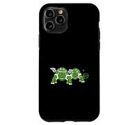 Turtle Team Good Bad Conscience Angel Devil Heaven Fun Hell Coque pour iPhone 11 Pro