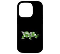 Turtle Team Good Bad Conscience Angel Devil Heaven Fun Hell Coque pour iPhone 14 Pro