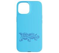 Turtle Team Good Bad Conscience Angel Devil Heaven Fun Hell Coque pour iPhone 15