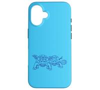 Turtle Team Good Bad Conscience Angel Devil Heaven Fun Hell Coque pour iPhone 16