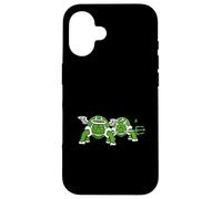 Turtle Team Good Bad Conscience Angel Devil Heaven Fun Hell Coque pour iPhone 16