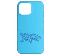 Turtle Team Good Bad Conscience Angel Devil Heaven Fun Hell Coque pour iPhone 16 Pro Max