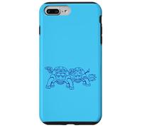 Turtle Team Good Bad Conscience Angel Devil Heaven Fun Hell Coque pour iPhone 7 Plus/8 Plus