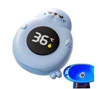 Turtle Thermometer And Rattling Toy Bath Time And Fun Where Ever You Go | Frog Baby Bath Thermometer, Jouet flottant | Bathtub, At Celsius Degree