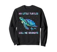 Turtle Watercolor Sea Ocean My Turtles Call Me Grandpa Sweatshirt