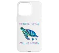 Turtle Watercolor Sea Ocean My Turtles Call Me Granny Coque pour iPhone 15 Pro Max