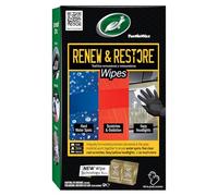 Turtle Wax 54349 Renew and Restore Wipes, Car Paint Scratch Removal, Works on Water Spots, Headlight Oxidation, Glass, Metal and More, Pack of 8 Wipes