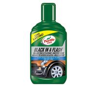 Turtle Wax Black Dans Un Pneu Flash Dressing Car Plastic Shine Extïarieur 300ml
