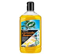 Turtle Wax Shampoing à la Carnauba 500ml - Un shampoing auto ultra-glissant qui apporte brillance et protection à la peinture et aux surfaces extérieures de votre véhicule.