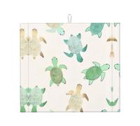 Turtle Write Tapis absorbant pour comptoir de cuisine Compatible avec différents comptoirs