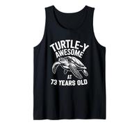 Turtle-y Awesome 73e Anniversaire Animal Marin Débardeur