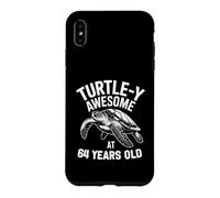 Turtle-y Awesome Sea Animal pour Son 64e Anniversaire Coque pour iPhone XS Max
