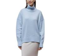 Turtleneck Sweater for Women Relaxed Fit Ribbed Long Sleeve Pullover | Oversized Pullover Shape Turtleneck Ribbed Neck Cuffs And Hem Drop Shoulder Sleeves Easy Movement Clean Solid Styling