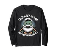 Turtles Beard Citation Touch My Beard And Tell Me I'm Pretty Manche Longue