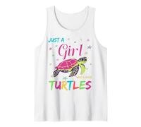 Turtles Cute Turtle Toddler Girls Who Loved Sea-Turtle Squad Débardeur