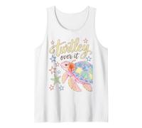 Turtley Over It Funny Sea Turtle Pun Sarcastic Saying Débardeur