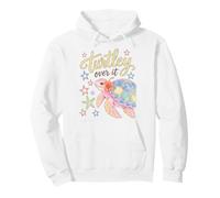 Turtley Over It Funny Sea Turtle Pun Sarcastic Saying Sweat à Capuche