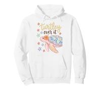 Turtley Over It Funny Sea Turtle Pun Sarcastic Saying Sweat à Capuche