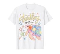 Turtley Over It Funny Sea Turtle Pun Sarcastic Saying T-Shirt