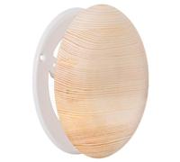 TURvent 100 mm Diffuseur d’Air pour Sauna en Bois de Pin - Bouche de Ventilation Ronde pour Sauna - Diffuseur de Ventilation pour Mur ou Plafond