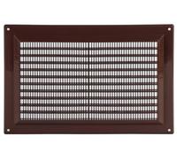 TURvent Grille d’Aération 250 x 170 mm Marron - Grille de Ventilation Rectangulaire pour Mur ou Plafond - Couvercle de Ventilation pour Systèmes HVAC, Entrée et Sortie d’Air