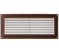 TURvent Grille d’Aération 300 x 130 mm Marron - Grille de Ventilation Rectangulaire pour Mur ou Plafond - Couvercle de Ventilation pour Systèmes HVAC, Entrée et Sortie d’Air