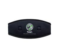 Tusa Cache-Sangle en néoprène pour Masque de plongée Noir Noir