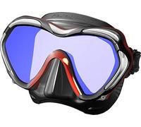 TUSA Paragon S Masque de plongée avec filtre UV professionnel (M1007S) (rouge foncé métallisé)