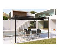 TUSA - tonnelle autoportante grise 3x4 m