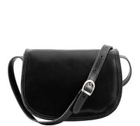 Tuscany Leather - Isabella - Sac bandoulière en cuir - Noir (TL9031)