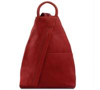 Tuscany Leather - Shanghai - Sac à dos en cuir - Rouge (TL140963)