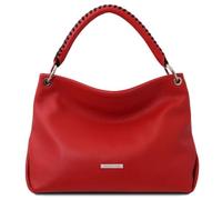 Tuscany Leather - TL Bag - Sac à main en cuir souple - Rouge Lipstick (TL142087)