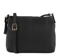 Tuscany Leather - TL Bag - Sac bandoulière en cuir souple - Noir (TL141720)