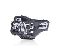 tusgt Circuit Imprimé Feu Arrière Pour VW Pour Polo 2014 2015 2016 2017 2018 Circuit Imprimé Feu Stop Arrière Base Dampoule Support Douille(2PCS left and right)