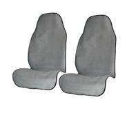 tusgt Lot De 2 Housses Siège Auto Serviette Sport Coussin Tapis Plage Taille Universelle Protection Lavable pour l'avant Housse De siège Voiture(2PCS-Gray)