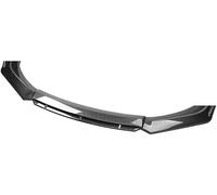 tushijie Séparateur de lèvre Avant pour BYD Han 2020-2024, becquet/Spoiler ABS pour Pare-Choc - Accessoire de carrosserie Sportive et Protecteur,Carbon Fiber Black/B