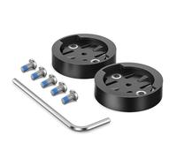 TUSITA Adaptateur d'insertion de Support de Remplacement Compatible avec Garmin Compteur de Vélo, Feu Arrière de Radar Support - 2 Pièces